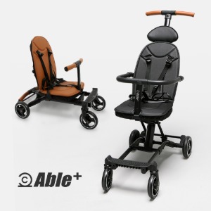 [씨투엠뉴]에이블유모카플러스 유아 국민 트라이크자전거 기내반입용 접이식 휴대용유모차